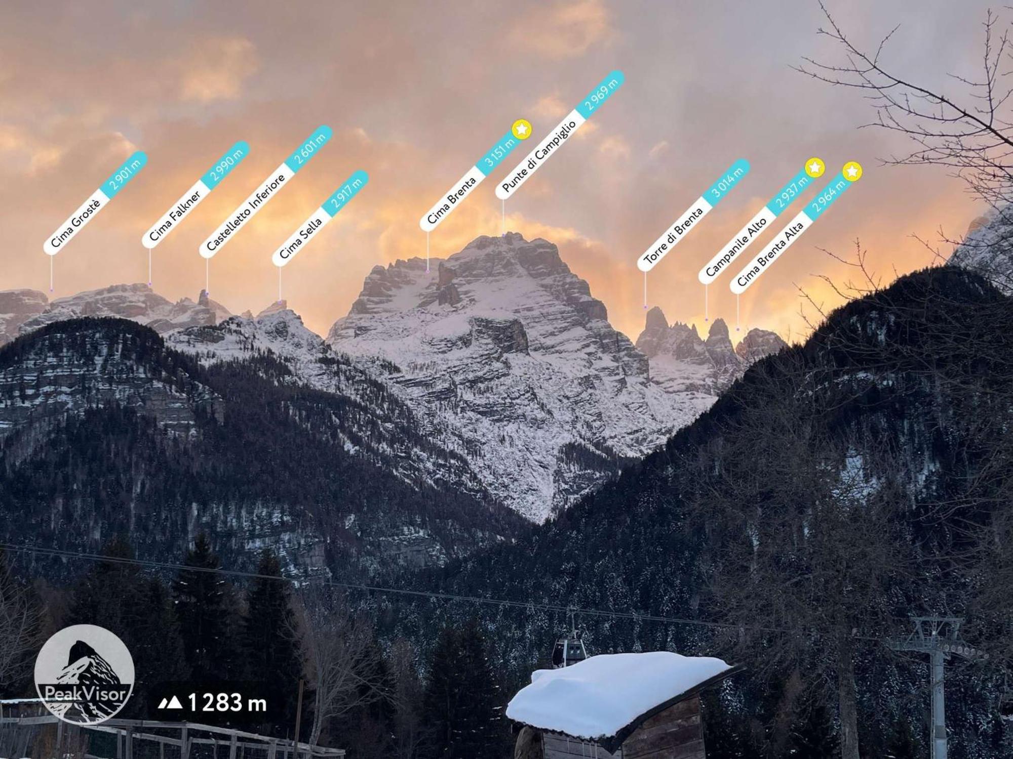 Villa Alpina Campiglio Madonna di Campiglio Bagian luar foto